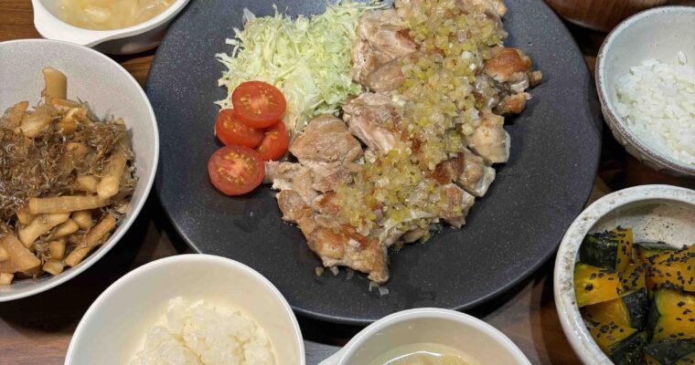 Receta de Negishio chicken (pollo salteado con salsa negishio)