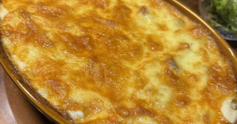 Receta del gratinado fácil al estilo japonés